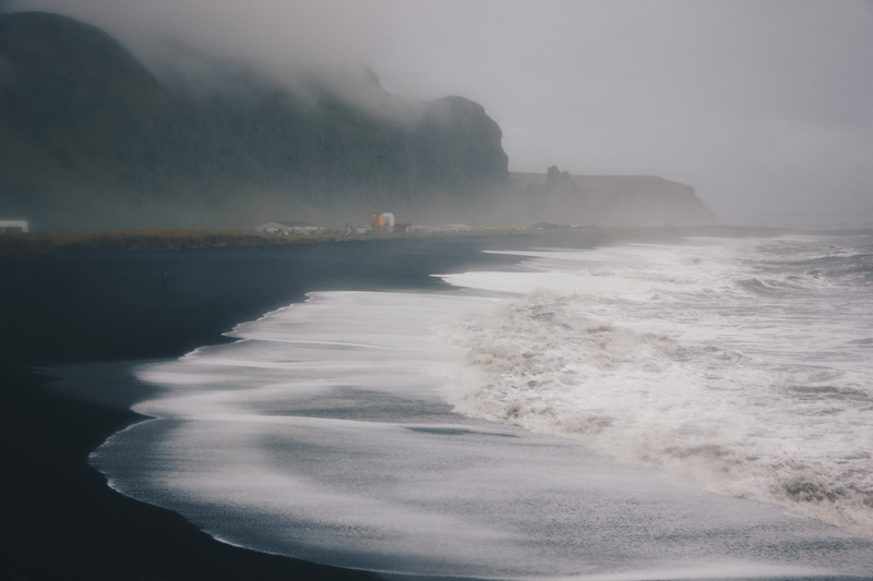 5K, power in nature, no people, reynisfjara beach, land, sea, iceland, water, scenics - nature, power, outdoors, nature, sky, aquatic sport, beauty in nature