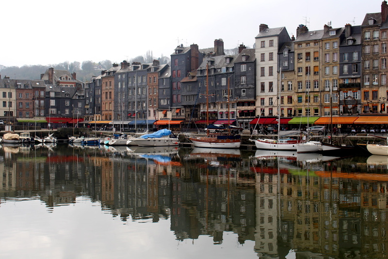 holidays, no people, body, Honfleur, reflection, nautical Vessel, architecture, harbor, sailboat, Normandy, mode of transportation, building Exterior, homes