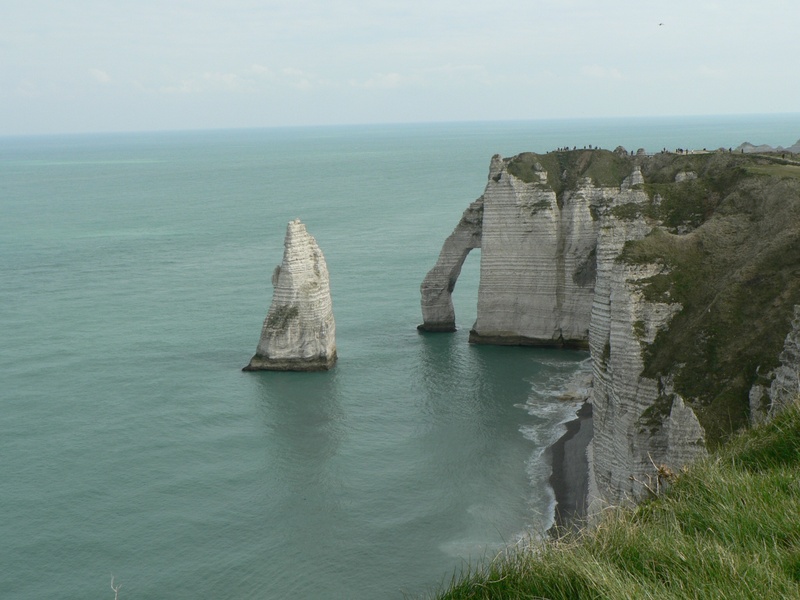 cliff, sea, stack rock, non-urban scene, 1080P, day, rock - object, rock formation, rock, eroded, nature, no people, solid, beauty in nature, outdoors