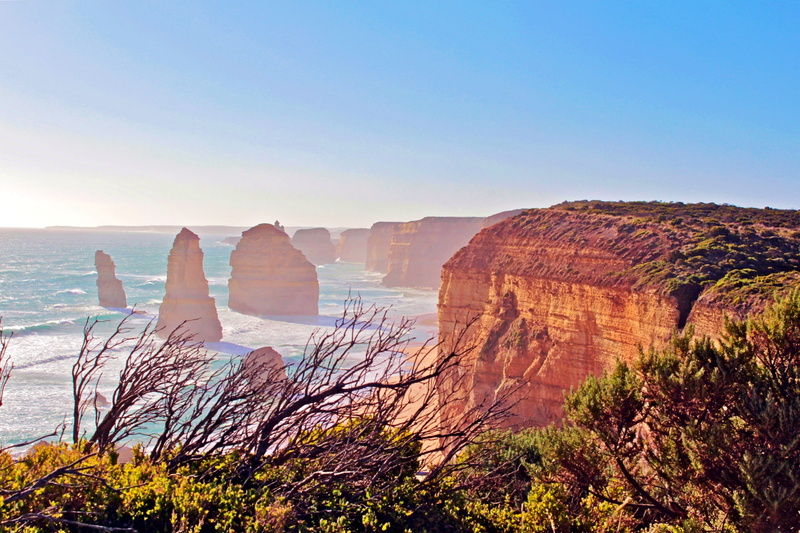 non-urban scene, victoria, cliffs, rock, nature, climate, bay, beauty in nature, eroded, idyllic, outdoors, plant, water, 4K, rock - object, formation