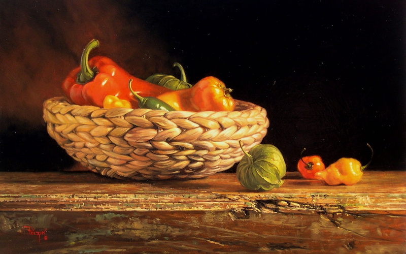 still life, fruit, yellow, wood - Material, cooking, backgrounds, reflection, vegetable, rustic, paprika, organic, freshness, agriculture, vegetables, close-up