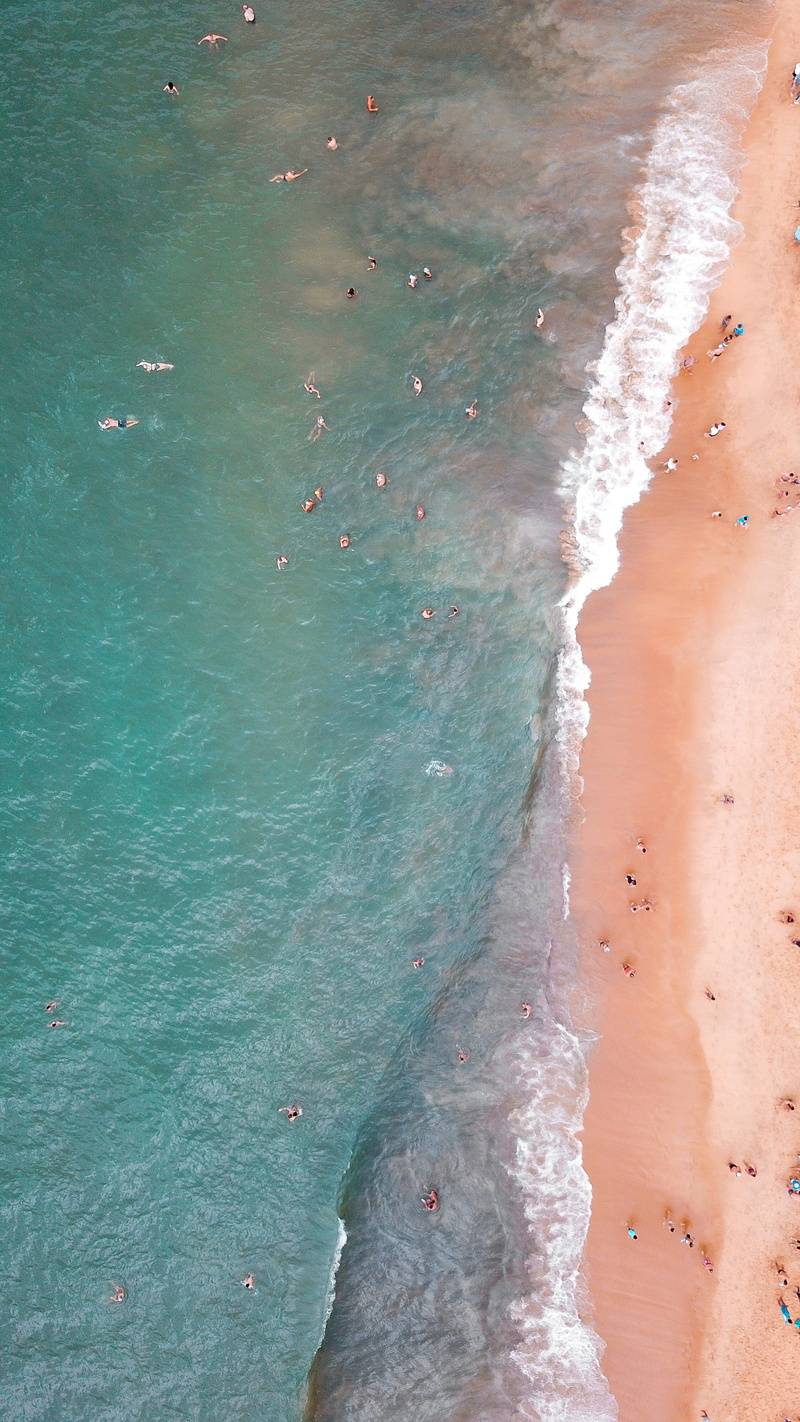 no people, outdoors, aerial view, scenery, water, scenics - nature, nature, people, panoramic, praia do toque-toque pequeno, landscape, beauty in nature