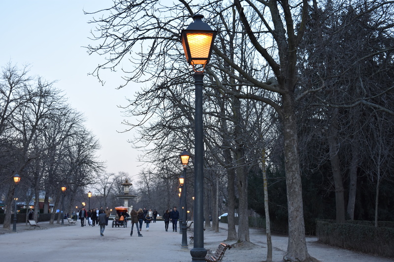 outdoor, pathway, plant, madrid, women, urban, europe, tree, light, walking, winter, outdoors, along, park, travel destinations, snow, lifestyles, direction
