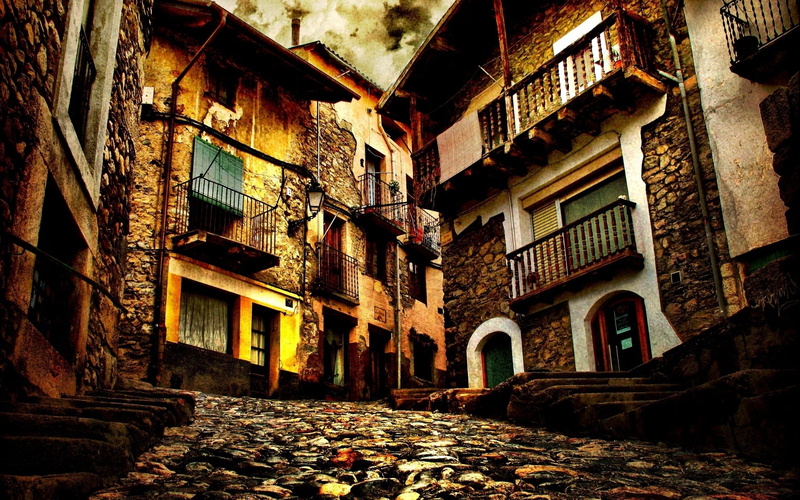 nature, apartment, empty, history, direction, window, the past, stone, built Structure, road, architecture, architecture And Buildings, wall - Building Feature