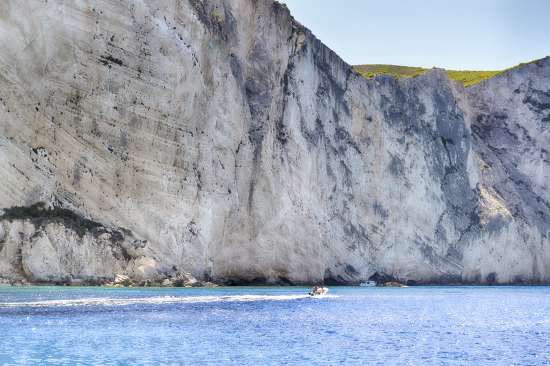 mountains, no people, rest, panorama, seascape, run, sky, summer, boat, waters, cliff, tranquility, idyllic, rock, waterfront, outdoors, mountain, ocean