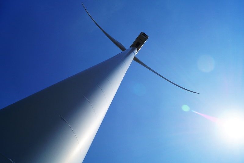 outdoors, nature, tower, aircraft wing, turbine, wind turbine, renewable energy, sunny, windmill, low, angle, sky, no people, fuel and power generation