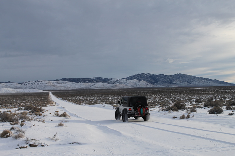 snow, climate, environment, nevada, non-urban scene, jeep, snowcapped mountain, beauty in nature, sky, untouched, outdoors, mountains, no people, cold temperature
