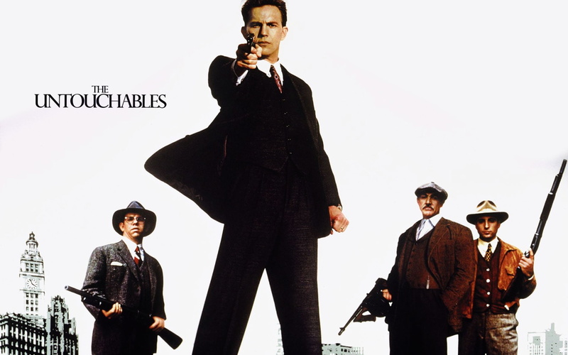 mafia, crime, the, untouchables, thriller, drama, 1080P