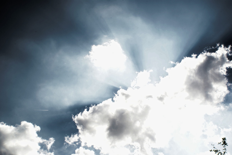 Clouds, sunlight, summer, abstract backgrounds, Nature, blue, weather, heaven, sunbeam, against day, landscape, cloudscape, dramatic sky, climate, scenics - nature