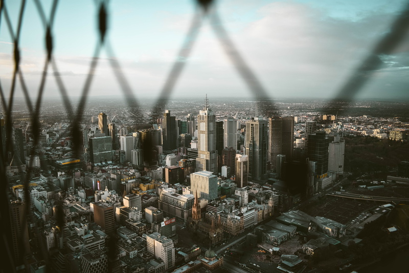 cityscape, skyscraper, urban Skyline, australia, city Life, river, city, rise, finance, top, financial District, dusk, panoramic, fench, travel Destinations