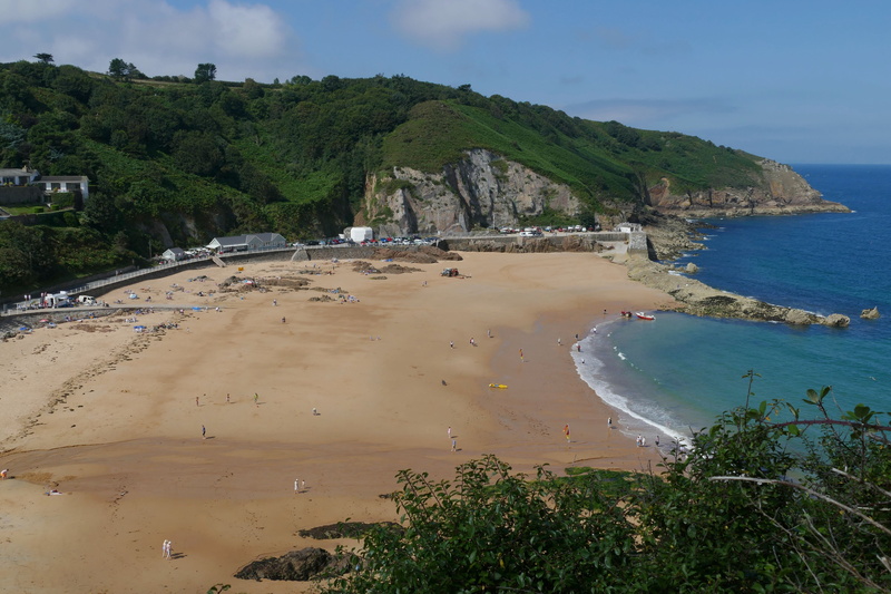 travel destinations, nature, beauty in nature, england, coastline, tree, scenics - nature, outdoors, mountain, 5K, sand, land, jersey, no people, view