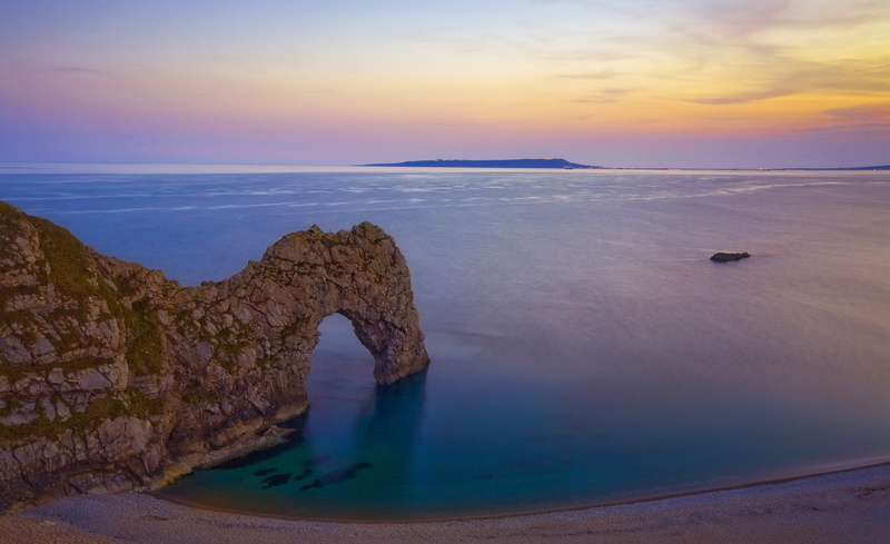 beauty in nature, Europe, rock, body, sea, England, outdoors, nature, no people, 1080P, horizon over water, jurassic, mountain, dorset, non-urban scene