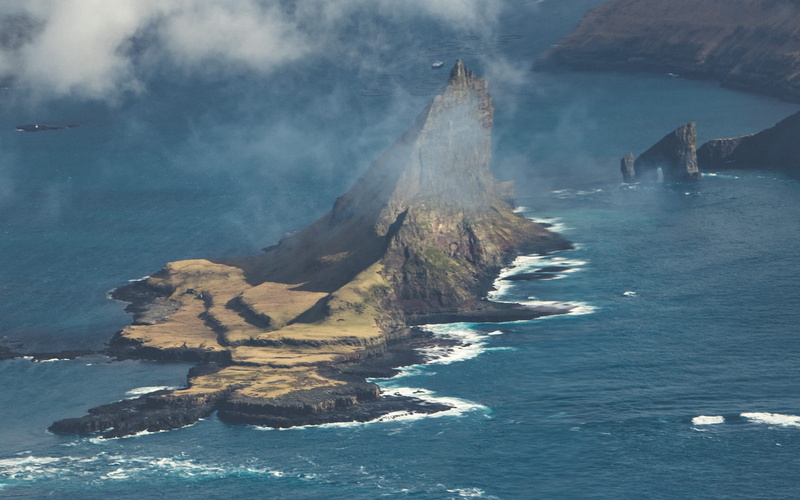 denmark, smoke - physical structure, rock, wild, no people, land, tranquil scene, power in nature, tranquility, drone, day, beauty in nature, outdoors