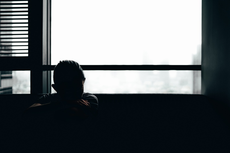 headshot, black, men, 4K, human, display, white, adult, sad, contemplation, silhouette, tower, depression, moody, looking, depression - sadness, rear view