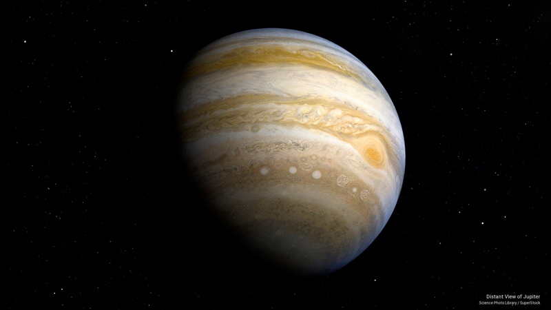 jupiter, Space, distant, 2K, view