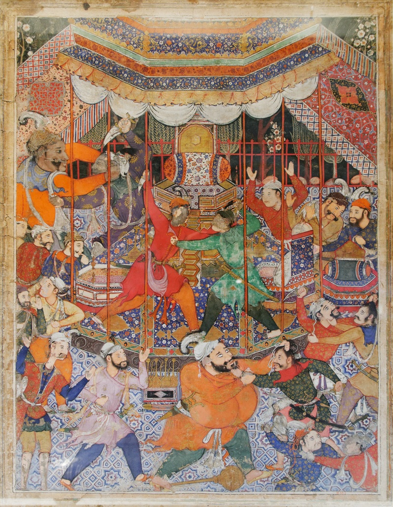 belief, 2K, arabian nights, place of worship, multi colored, no people, art and craft, qasim, drawing, sindbad, built structure, badiuzzaman, arabic, creativity