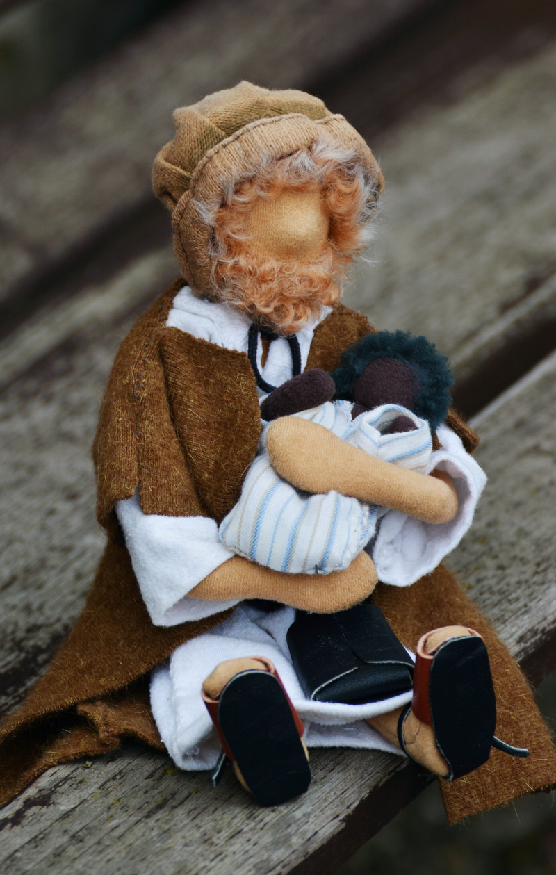 fabric remnants, biblical figure, softness, absence, rag doll, childhood, winter, toy, hopelessness, indoors, human representation, teddy bear, representation