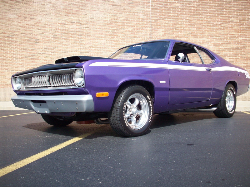 muscle, rods, 1972, plymouth, 2K, duster, hot, classic, rod