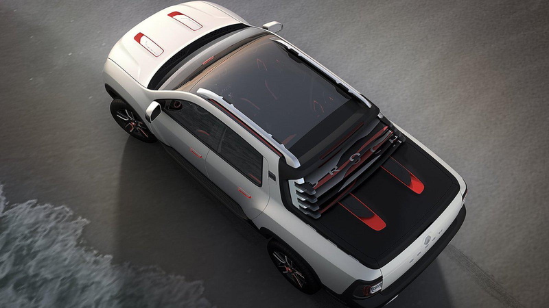 black, scale, cab, model, white, dacia, 2014, oroch, 720P, duster, concept, crew, truck, cars
