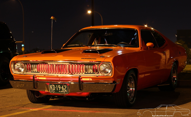 plymouth, duster, 5K, 1971