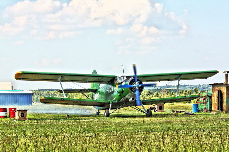 The airfield, Biplane, my photo, Own photo, your photo, Anna, Airfield, Maize, An-2, The plane, Spotting, Airplane, Crop Duster, Annushka, 4K