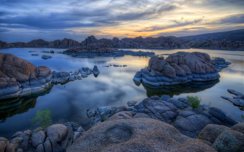 united, arizona, 4K, states, morning, hd, lake, prescott, watson, landscape, computer, desktop