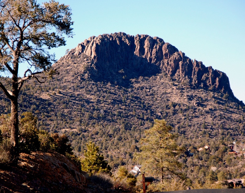 clear sky, rock, outdoors, plant, mountain peak, rock - object, arid climate, tranquil scene, nature, landscape, remote, hiking, day, solid, no people