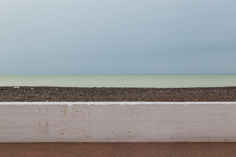 bad weather, rotko, normandie, horizon over water, rain, horizon, day, france, retaining wall, cloudy, normandy, seaside, sea, little, colours, fog, sky