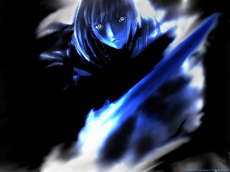 monochrome, 720P, clare, claymore