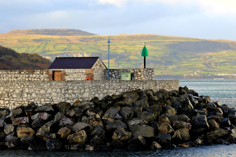 nature, clouds, water, outdoors, sky, ireland, day, no people, beauty in nature, coast, northern, scenics - nature, rock, groyne, solid, sea, land, built structure