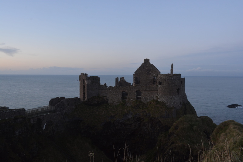 ancient, outdoors, sky, Dunluce Castle, tourist attraction, Northern Ireland, 5K, the past, building, land, nature, built structure, sea, travel destinations
