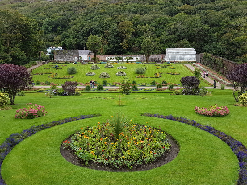 Victorian, building, built structure, front or back yard, grass, building exterior, Walled Garden, galway, victorian walled garden, outdoors, hedge, tree