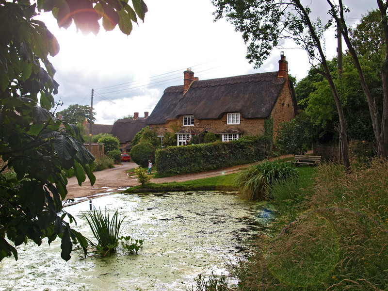 UK, street, home, Sibford Gower Oxfordshire, 2K, the city, photo