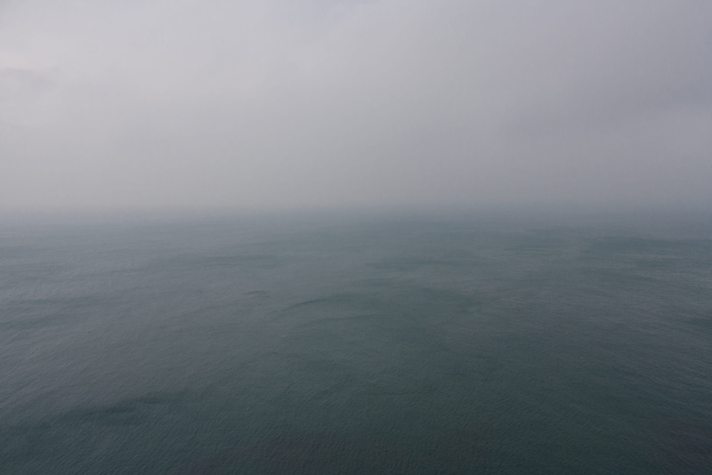 sad, cloud - sky, background, horizon, outdoors, day, waves, rathlin island, ocean, ripple, sea, tranquil scene, nature, blurry, beauty in nature, fog