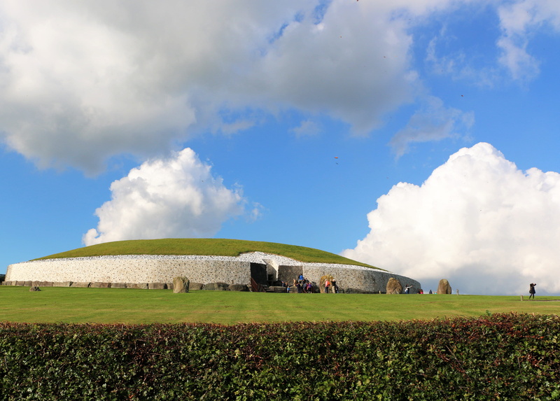 plant, archaeology, outdoors, green color, dublin, sky, cloud - sky, environment, celtic, ireland, day, grass, land, architecture, monument, no people