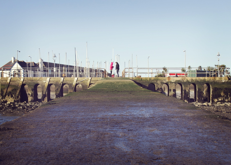 sky, road, dún laoghaire, dock, leisure activity, people, 4K, boards, lifestyles, pier, built structure, marina, building exterior, men, the way forward