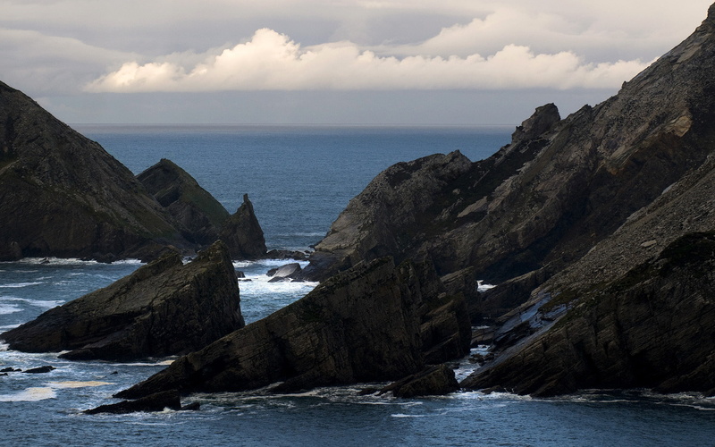 donegalireland, blue, seascape, nature, port, water, donegal, ireland, photography, 1080P, ocean