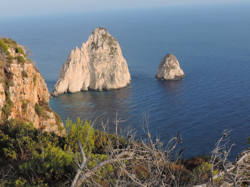 tranquility, 4K, landscape, rock, rock formation, solid, zante, no people, plant, tranquil scene, scenics - nature, sky, sea, day, rock - object, cliff