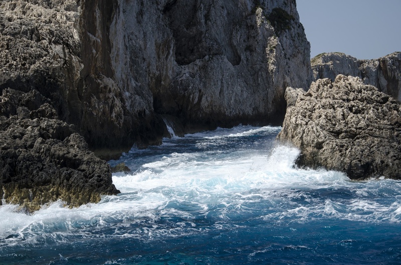summer, nature, travel, beach, greece, scenics - nature, beauty in nature, solid, bay, 1080P, rock formation, zante, power, zakinthos, turquoise, waterfront