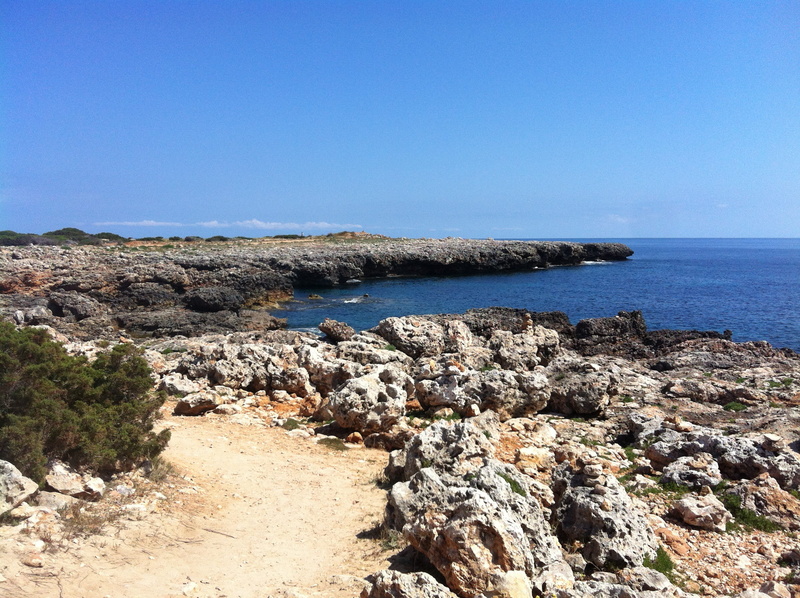 travel, scenics - nature, blue, solid, booked, holiday, day, summer, 2K, sky, outdoors, Menorca, horizon over water, nature, land, sea view, South Coast