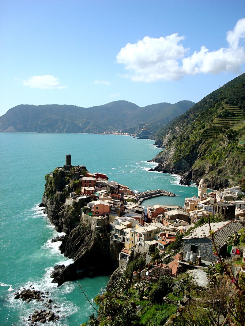 tranquil scene, house, scenic, formation, land, attraction, italian, mediterranean, sea, high angle view, day, built structure, coastal, blue, tourism