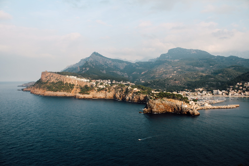 photography, cloud - sky, building exterior, land, mediterranean Countries, waterfront, coastline, beauty in nature, vacations, mediterranean Sea, 4K