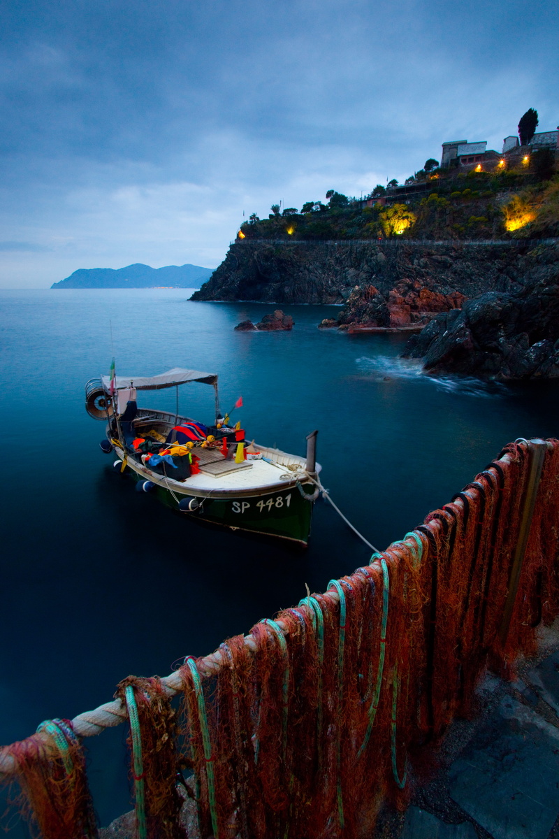 night, travel, sky, mountain, italy, transportation, beauty in nature, cinque terre, tranquility, scenics - nature, reflection, land, no people, cinqueterre