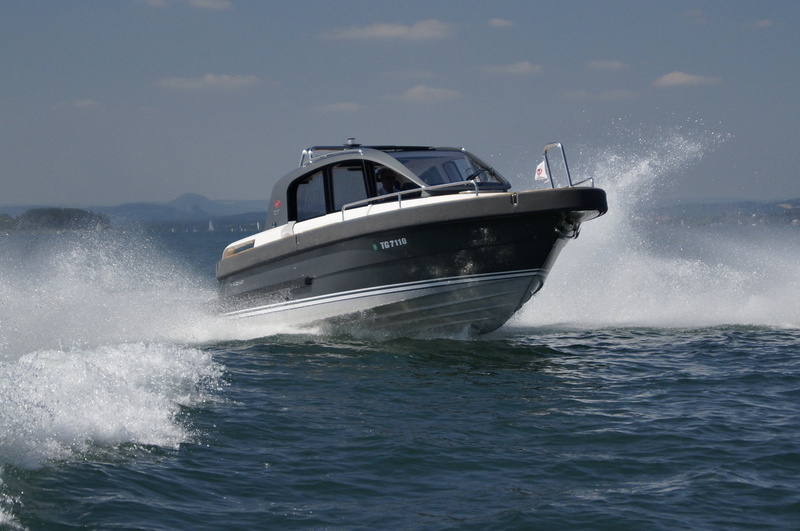 nature, speed, water, day, luxury, 2K, outdoors, no people, power in nature, sea, transportation, motorboat, sky, yacht, sailing, nautical vessel, mode of transportation
