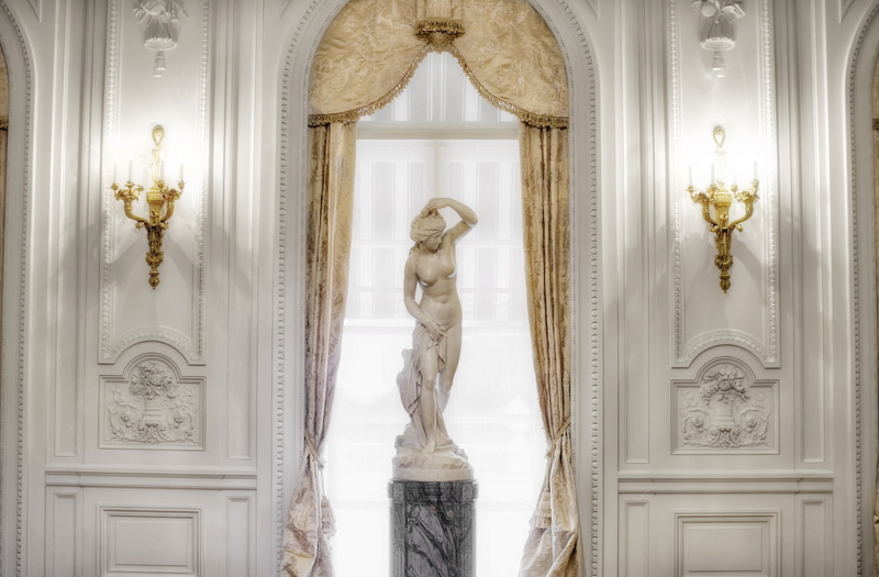 CA, sculpture, California, Library Хантингтона, Huntington Library, San Marino, 1080P