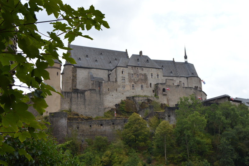 old, historical, castle, the past, medieval, architecture, travel destinations, culture, travel, monument, sky, plant, vianden, luxembourg, low angle view