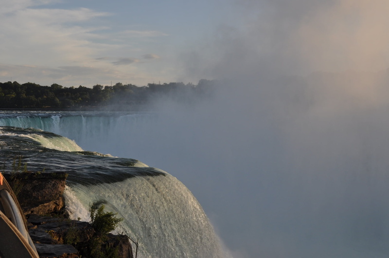 day, famous Place, sky, scenics - nature, lake, fog, power in nature, non-urban scene, iguacu Falls, niagara Falls, tranquility, ontario, rock - object