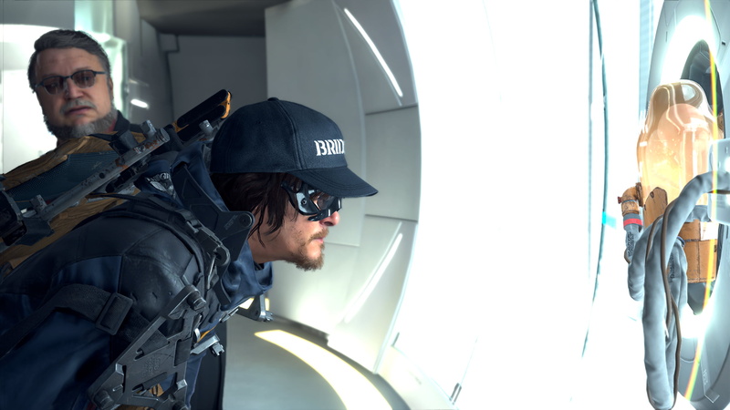 guillermo del toro, HDR, Hideo Kojima, 2K, screen shot, Death Stranding, baby, Norman Reedus