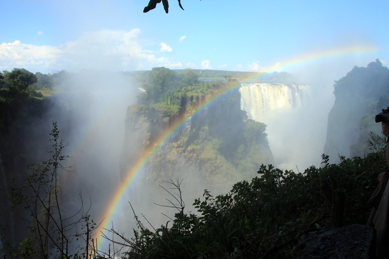 idyllic, waterfall, zambezi, e, waterfalls, river, nature, 5K, fog, environment, mountain, scenics - nature, beauty in nature, plant, sky, no people, spray