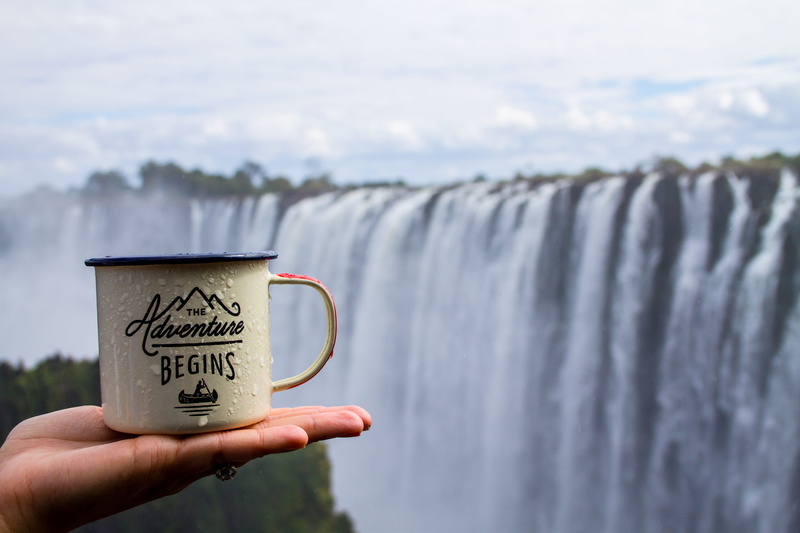 human hand, victoria falls, drink, zimbabwe, africa, outdoors, mug, body part, livingstone, adventurebegins, holding, zambezi drive, one person, refreshment